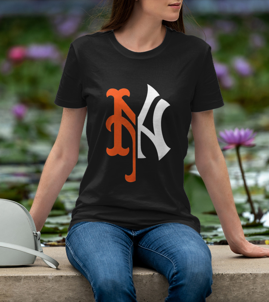New York Mets Subway Series 2026 NY Logo Giveaway T-Shirt