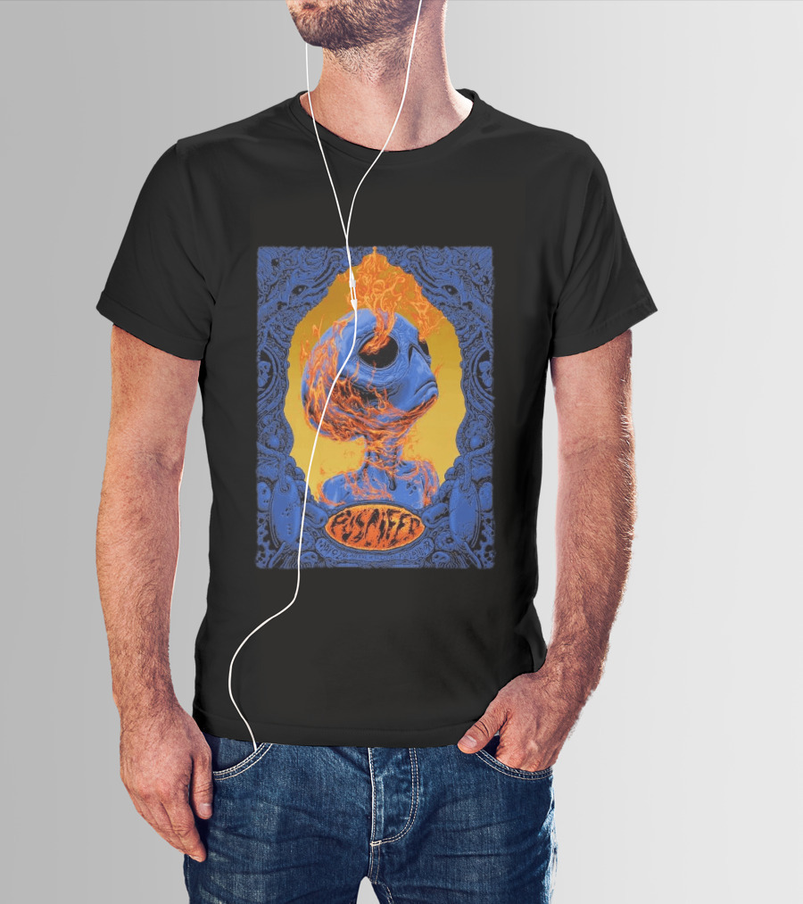 Puscifer Concert 2026 Moda Center Portland Alien Flame T-Shirt