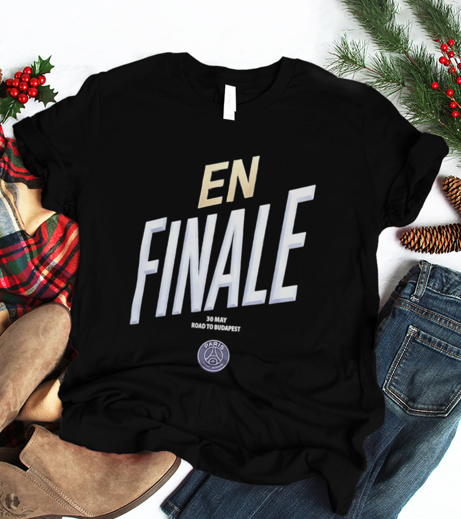 Paris Saint Germain En Finale Budapest 2026 T-Shirt