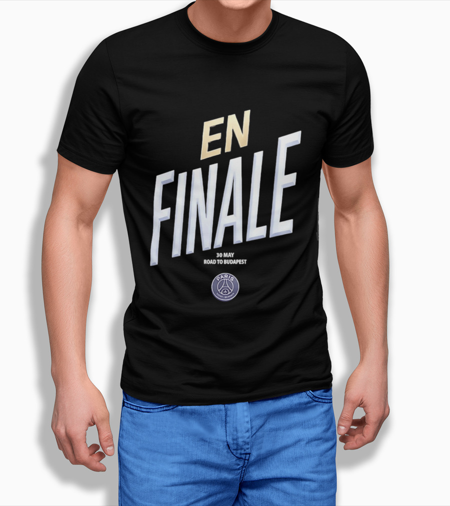 Paris Saint Germain En Finale Budapest 2026 T-Shirt