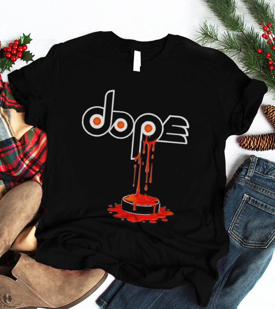Philadelphia Flyers Dope Dripping Ignite The Orange T-Shirt