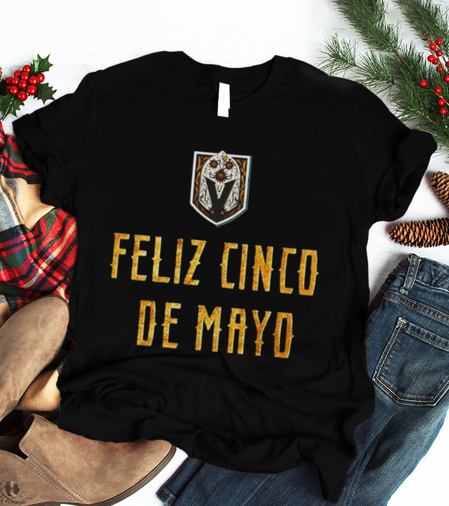 Vegas Golden Knights Cinco De Mayo Celebration T-Shirt