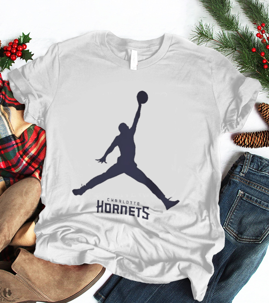 Charlotte Hornets NBA Jumpman Jordan T-Shirt