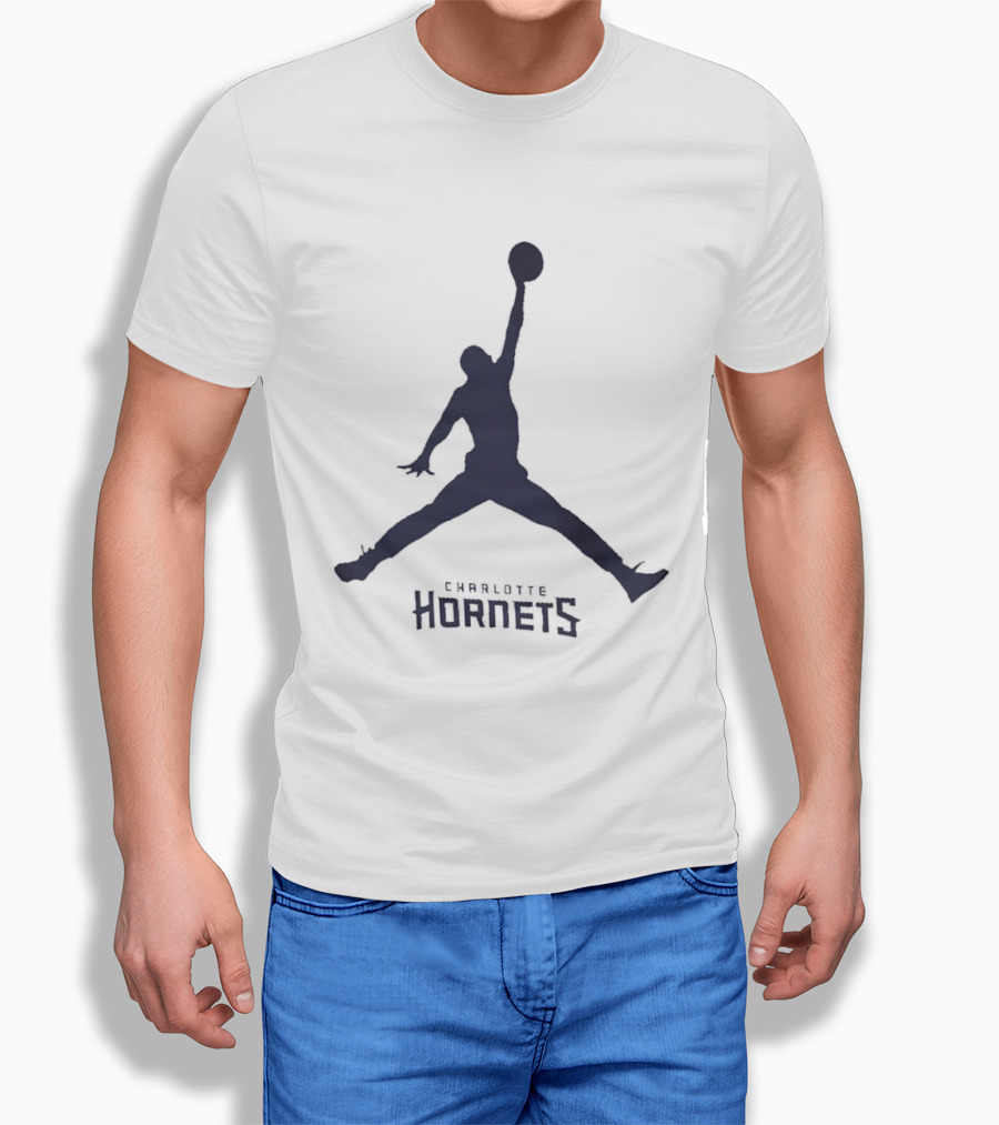 Charlotte Hornets NBA Jumpman Jordan T-Shirt