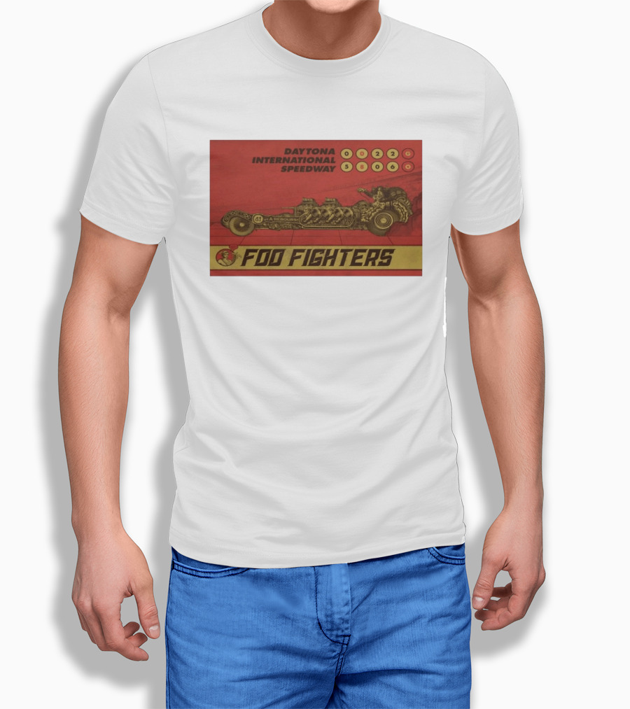 Foo Fighters Daytona International Speedway May 8 2026 Event T-Shirt