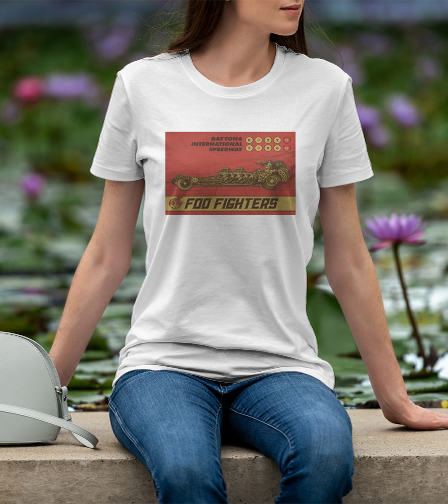 Foo Fighters Daytona International Speedway May 8 2026 Event T-Shirt