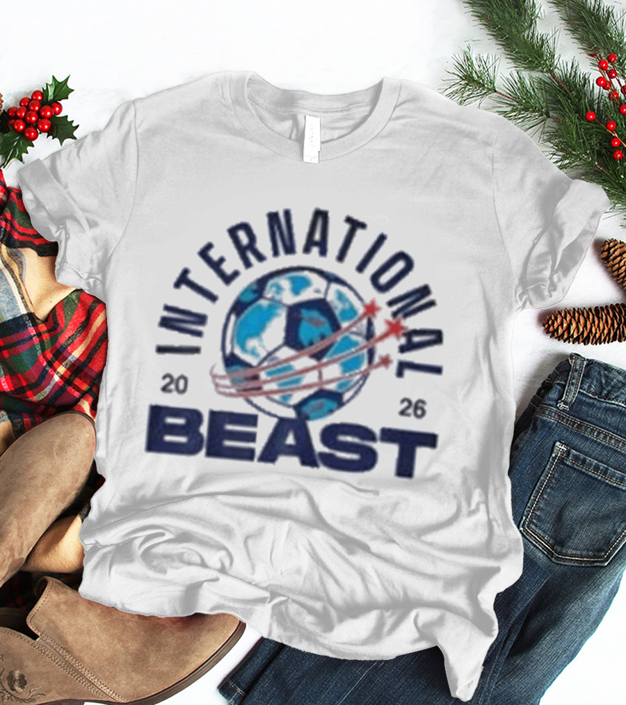 International Beast Soccer 2026 Logo Mr Beast T-Shirt