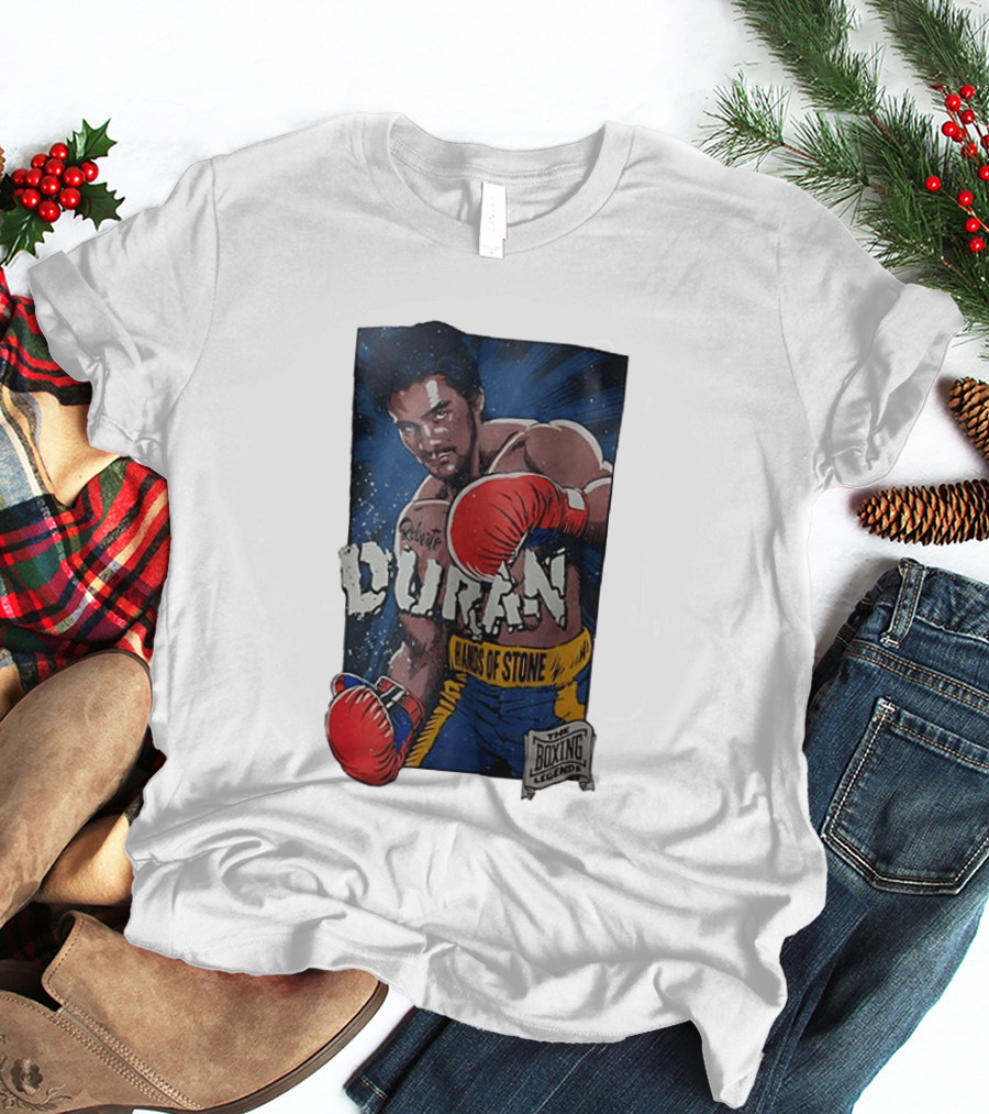 Roberto Duran Hands Of Stone The Boxing Legend T-Shirt