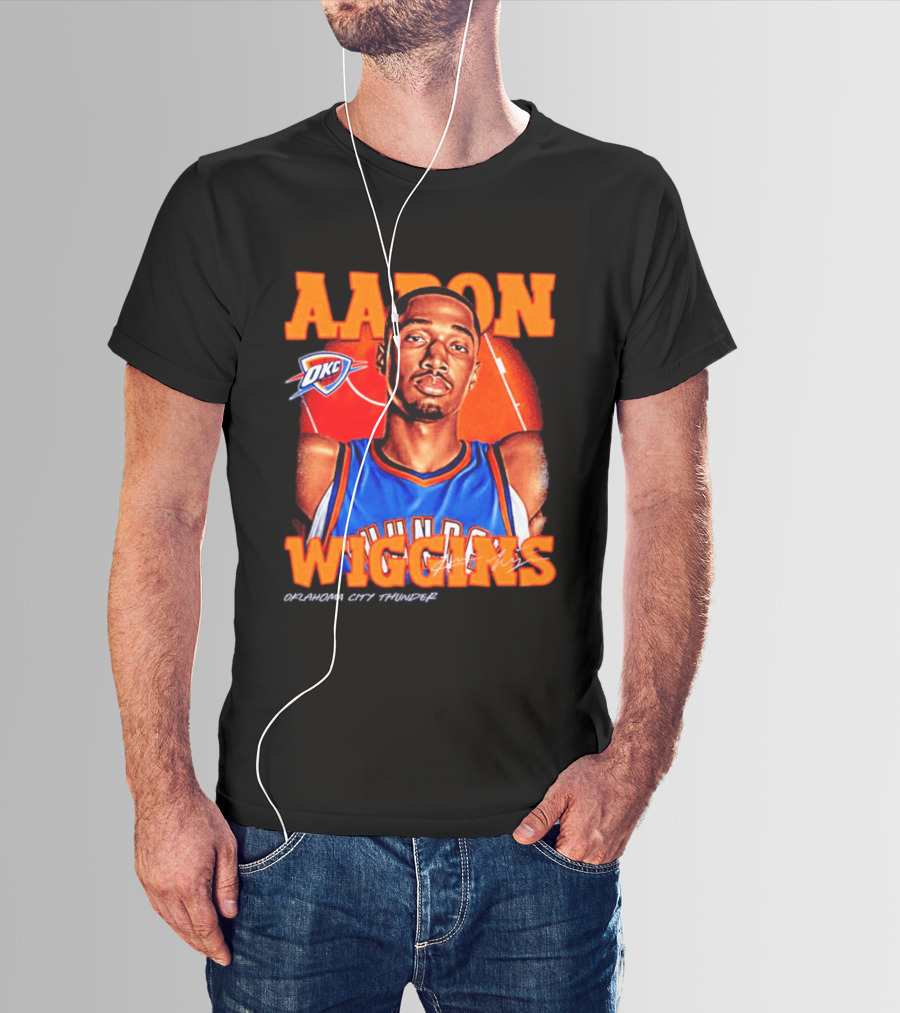 Aaron Wiggins Oklahoma City Thunder OKC Basketball T-Shirt