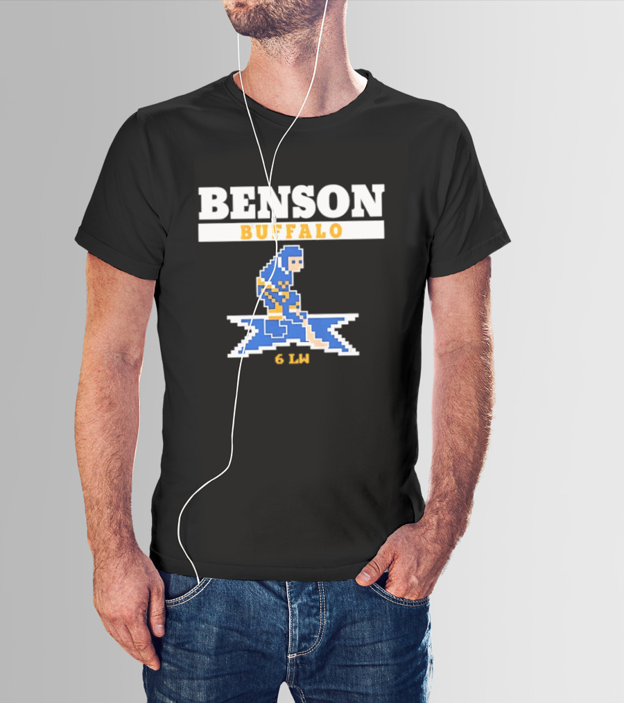 Benson Buffalo 6 LM Hockey T-Shirt