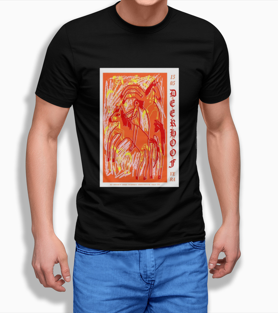 Deerhoof VERA Groningen May 15 2026 T-Shirt