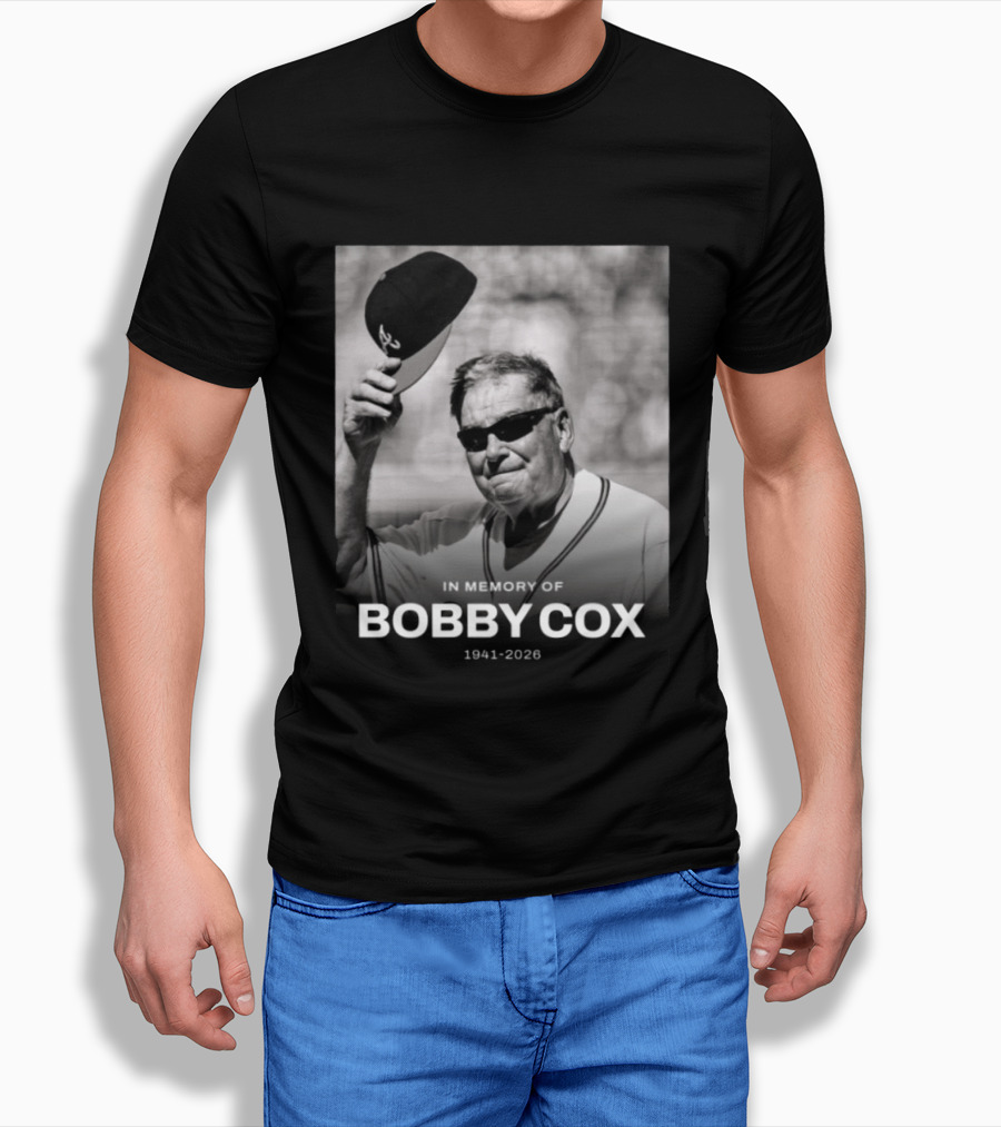 In Memory Of Bobby Cox 1941 2026 T-Shirt