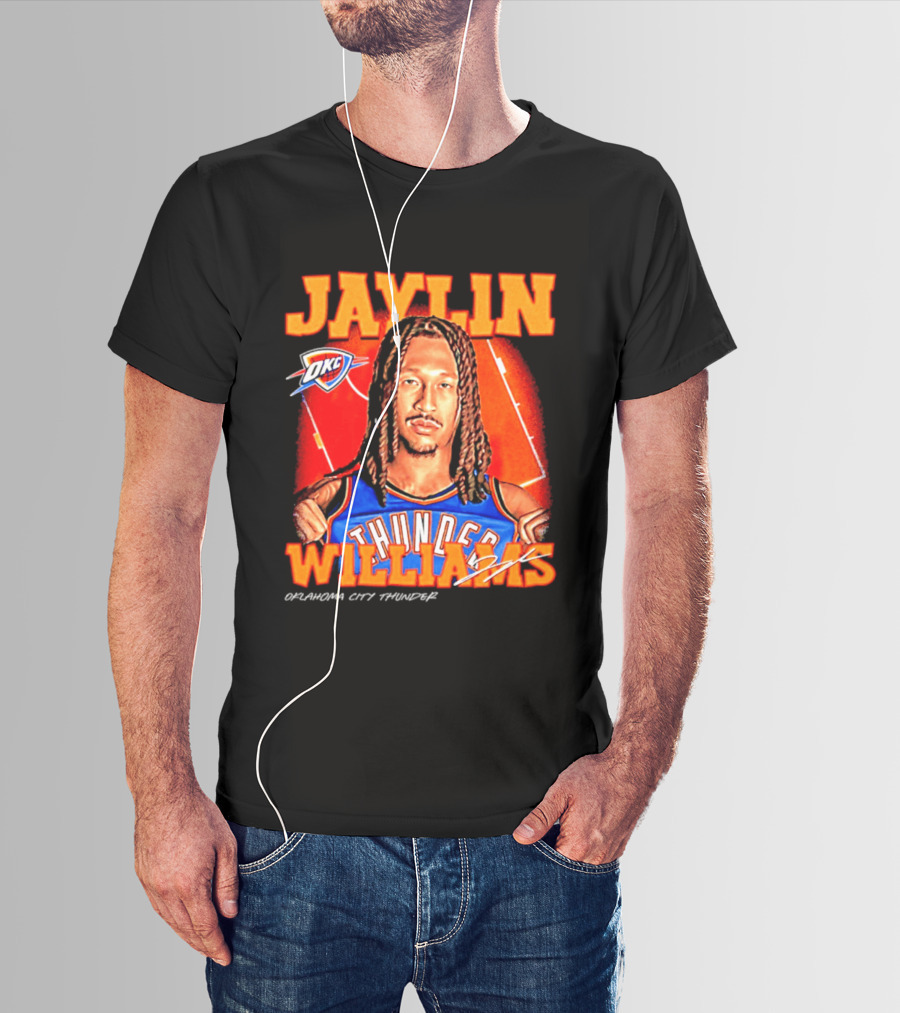 Jaylin Williams Oklahoma City Thunder Basketball T-Shirt