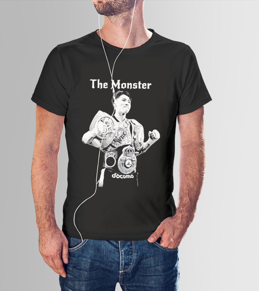 Naoya Inoue The Monster Boxing Champion WBC Belts Docomo T-Shirt