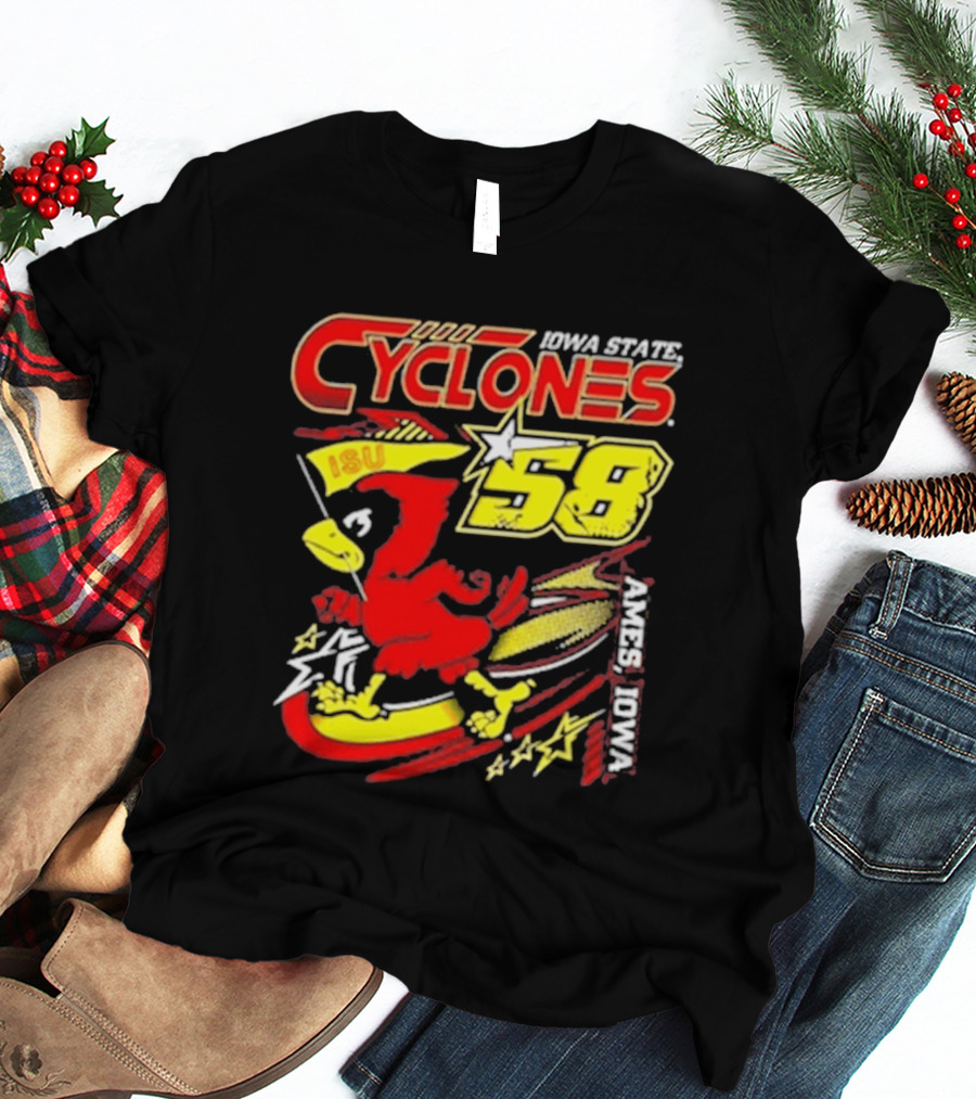 Iowa State Cyclones ISU 58 Ames Iowa T-Shirt