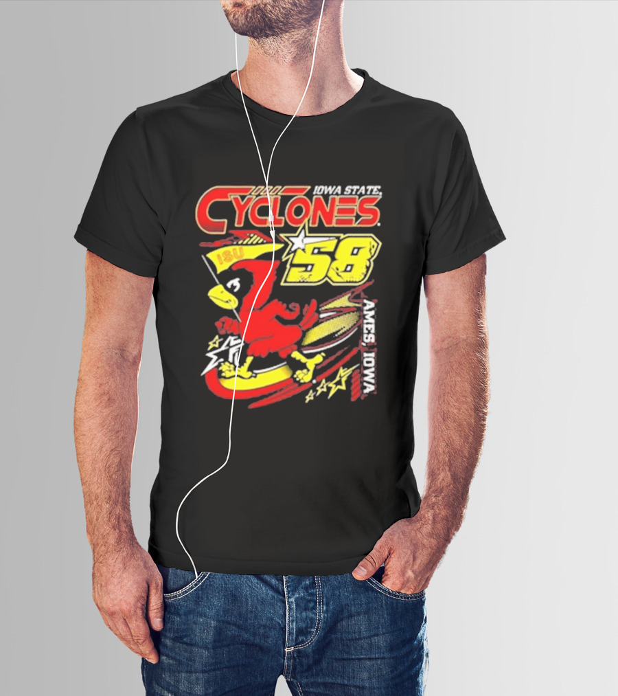 Iowa State Cyclones ISU 58 Ames Iowa T-Shirt