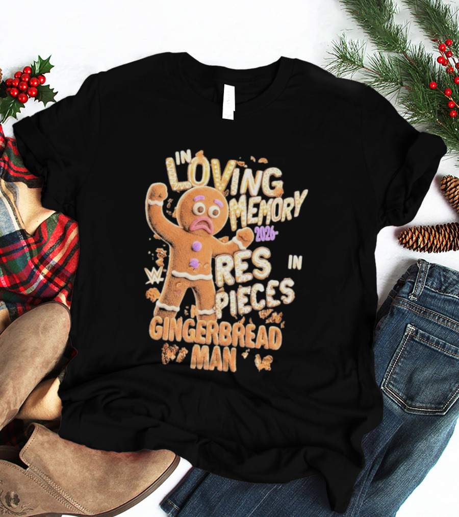 Sami Zayn Gingerbread In Loving Memory T-Shirt