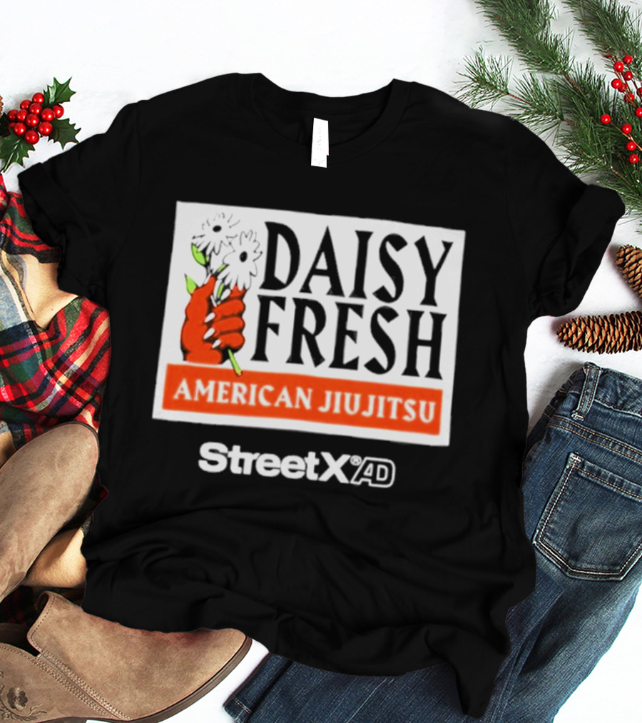 Daisy Fresh American Jiu Jitsu StreetxAD Collaboration T-Shirt