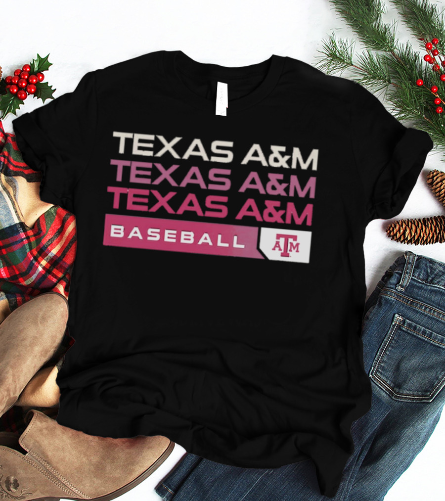 Texas A&M Aggies Baseball Tri Blend 2026 T-Shirt