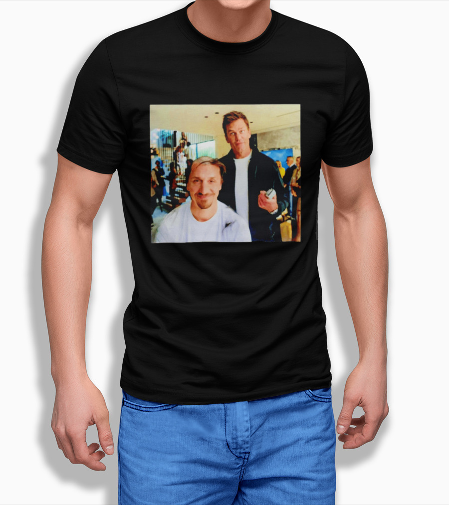 Tom Brady Almost Friday Giving Zlatan Ibrahimović A Haircut T-Shirt