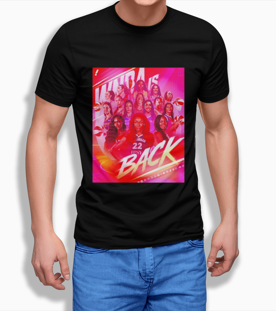 WNBA Is Back 30th Season Highlights Las Vegas Basketball Stars T-Shirt