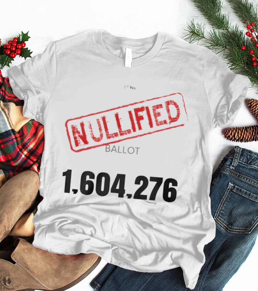 NULLIFIED BALLOT 1604276 Virginia Redistricting Protest T-Shirt