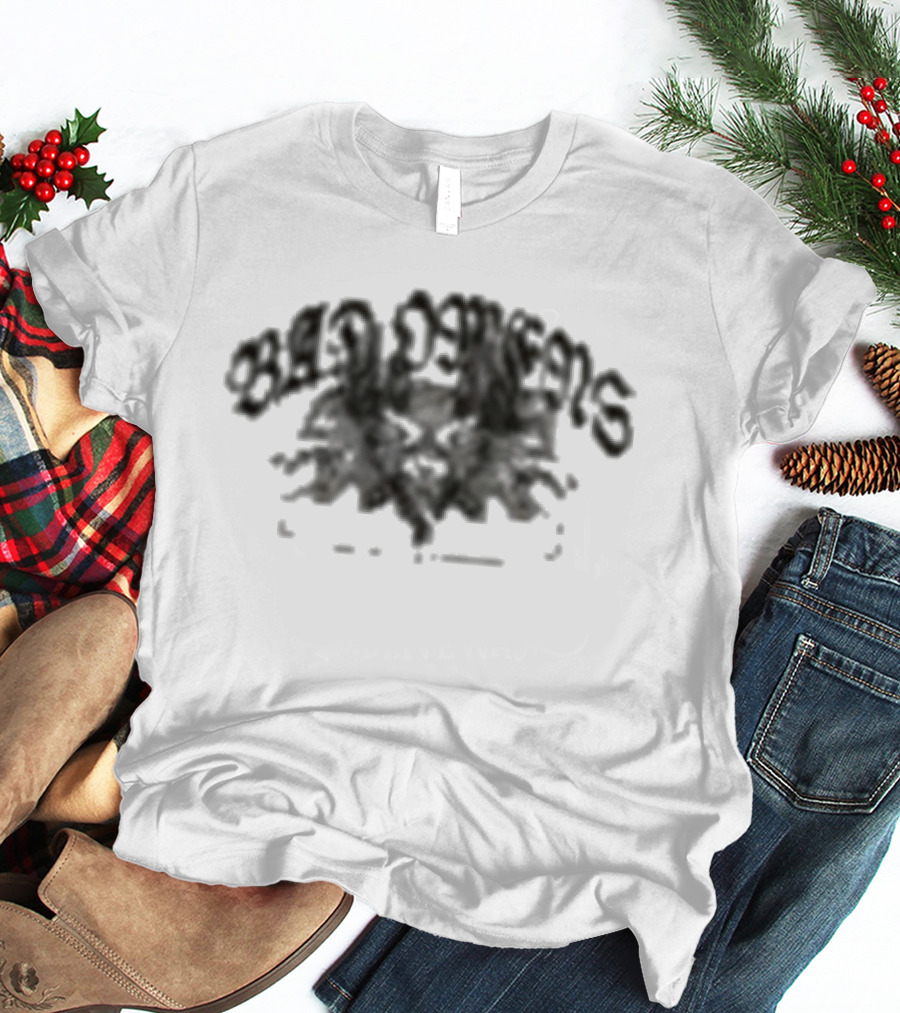 Bad Omen Cerberus Mythical Creature Three Headed Dog T-Shirt