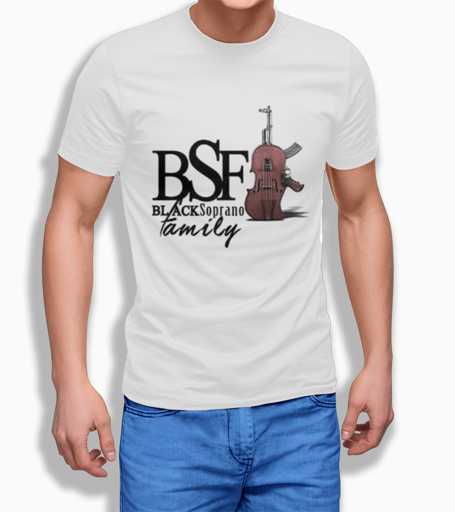 BSF Black Soprano Family Violin T-Shirt