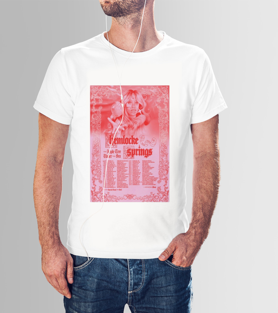 Hemlocke Springs The Apple Tree Under The Sea Tour 2026 T-Shirt