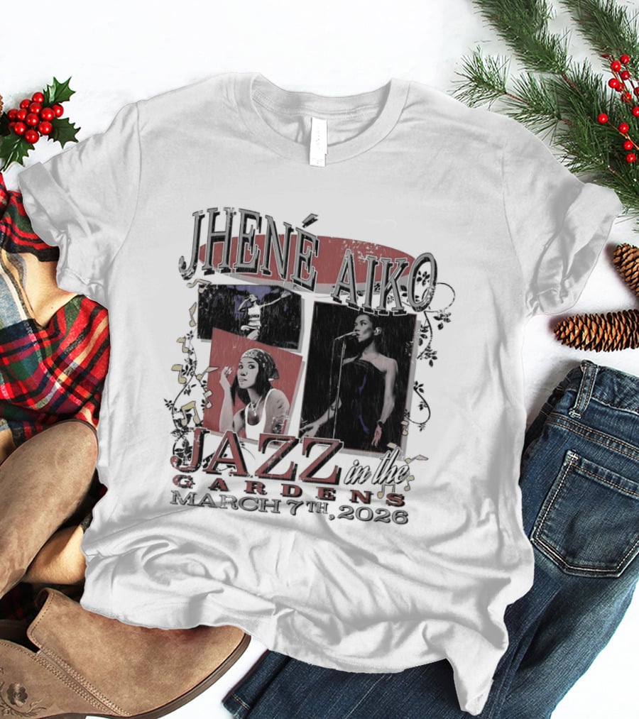 Jhene Aiko Jazz In The Gardens March 7 2026 Event T-Shirt