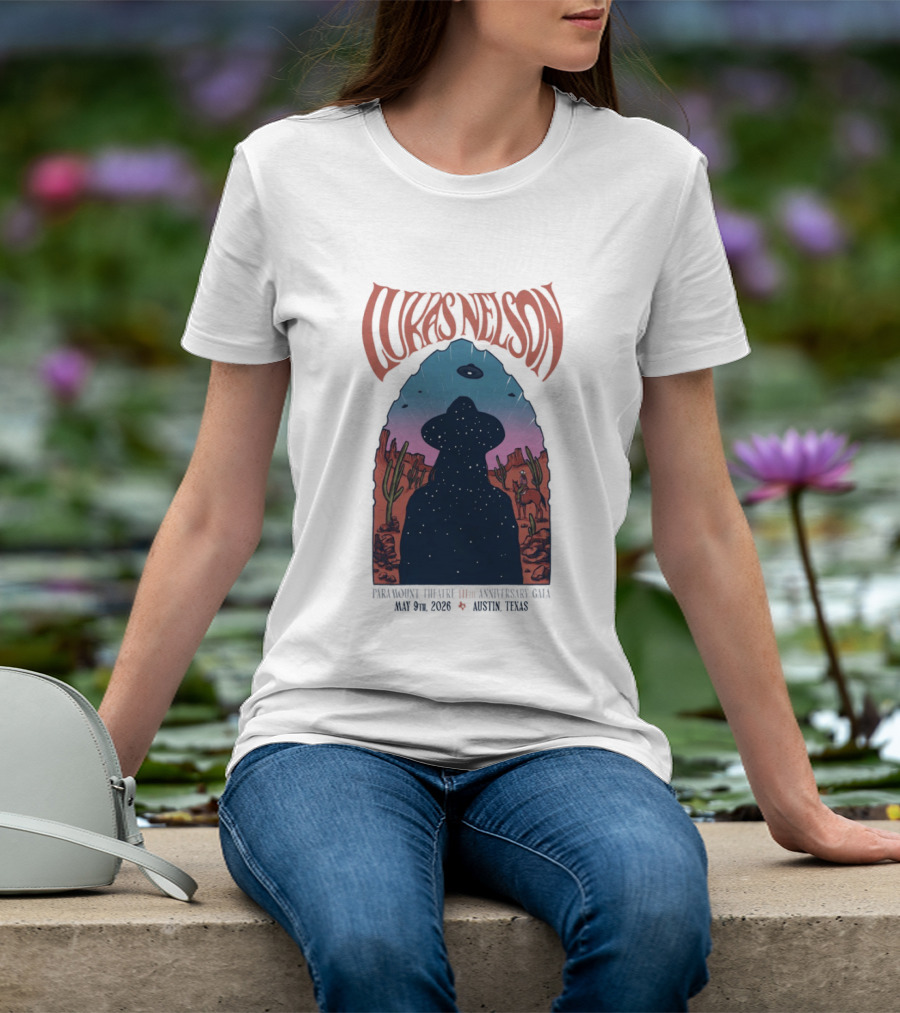 Lukas Nelson 60th Anniversary Show May 9 2026 Austin Texas T-Shirt