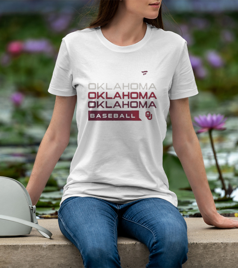 Oklahoma Baseball Tri Blend Fan Gear T-Shirt