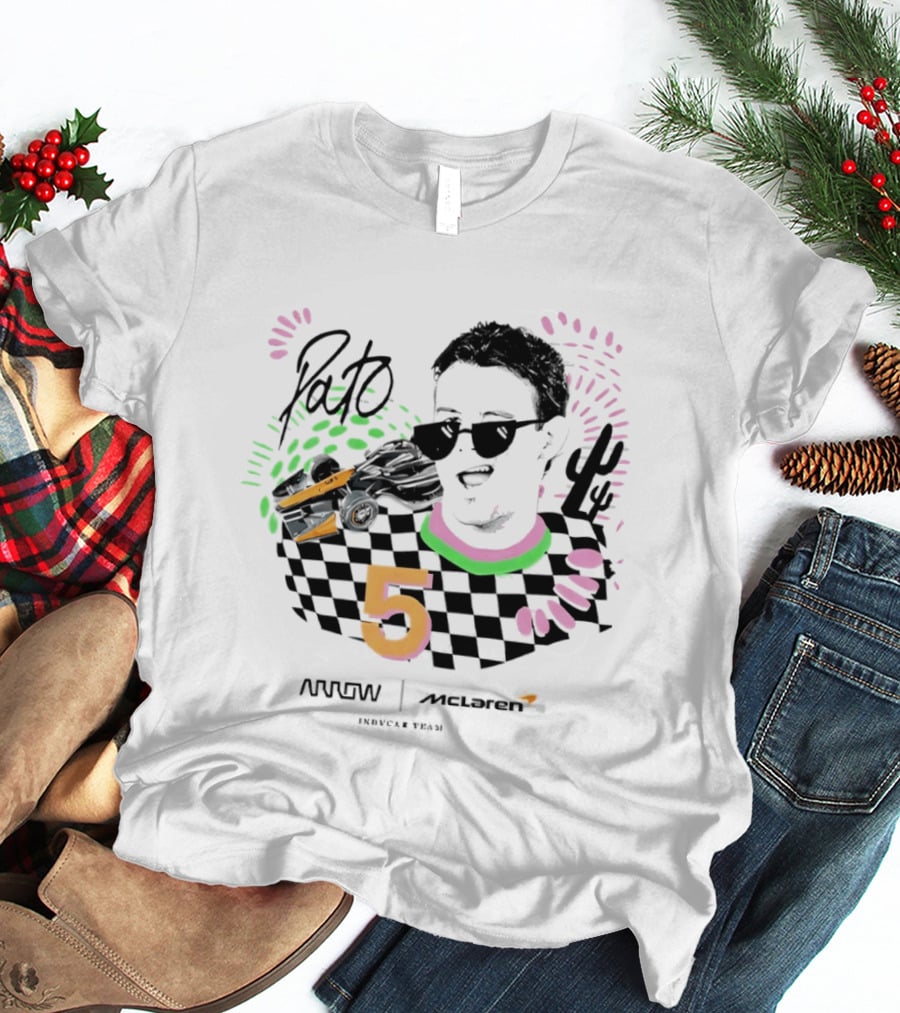 Pato Number 5 Arrow McLaren Racing T-Shirt