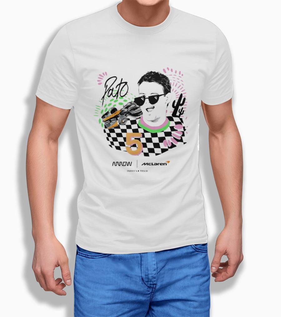 Pato Number 5 Arrow McLaren Racing T-Shirt