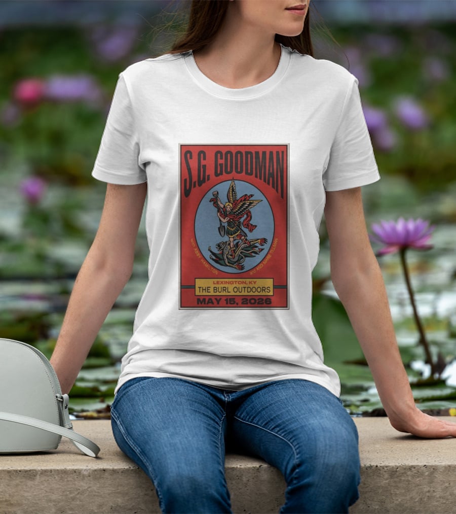 S.G. Goodman Lexington KY The Burl Outdoors May 15 2026 With Abby Hamilton And Marie TIllman T-Shirt