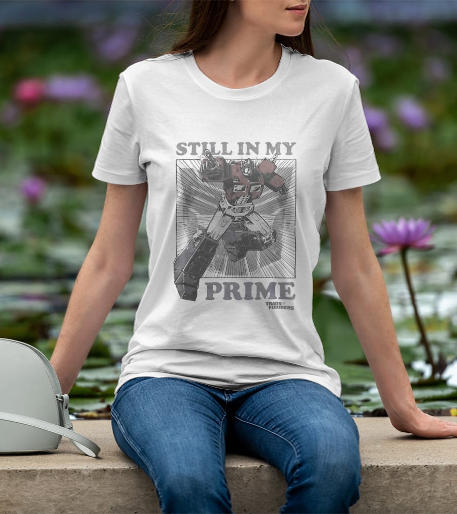 Still In My Prime Transformers Father's Day Dad T-Shirt