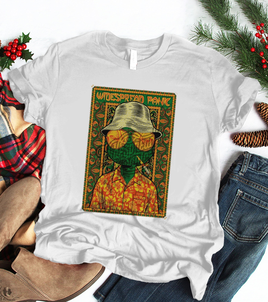 Widespread Panic May 8 10 2026 Las Vegas Tour Virgin Hotels The Theater Psychedelic T-Shirt