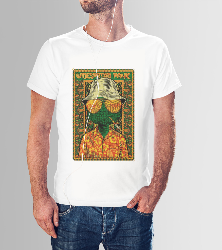 Widespread Panic May 8 10 2026 Las Vegas Tour Virgin Hotels The Theater Psychedelic T-Shirt