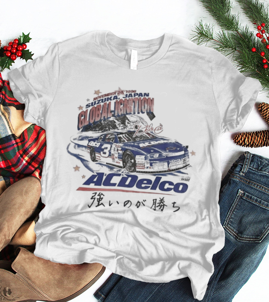 Dale Earnhardt ACDelco Global Ignition Japan Racing 1996 T-Shirt