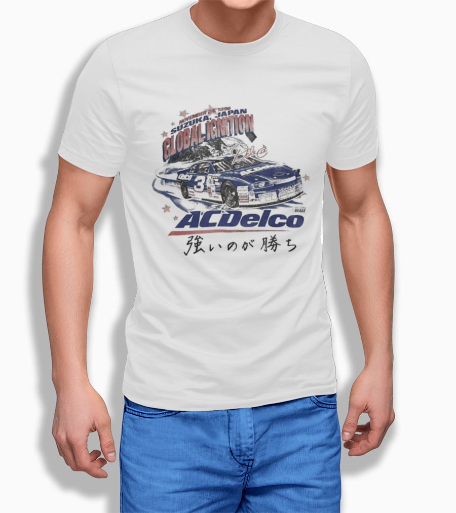 Dale Earnhardt ACDelco Global Ignition Japan Racing 1996 T-Shirt