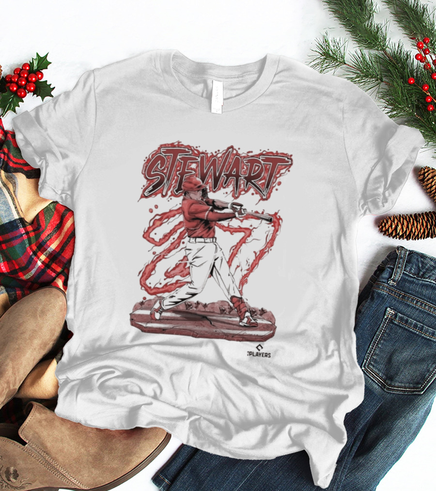 STEWART Powerful Baseball Swing T-Shirt
