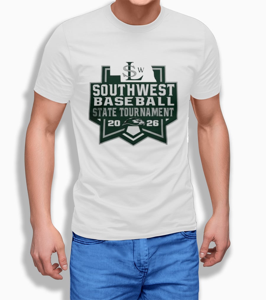 Southwest Silver Hawks Baseball State Tournament 2026 T-Shirt