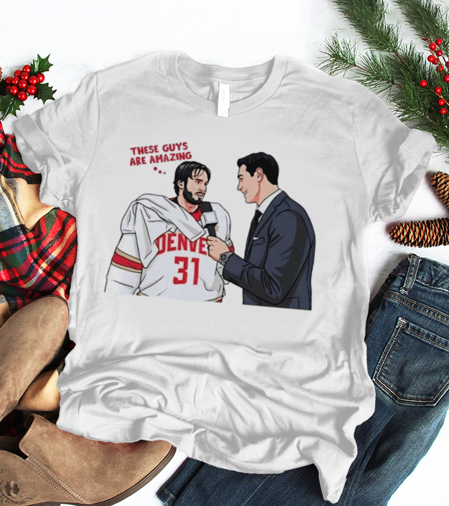 Johnny Hicks Interview Denver 31 Hockey Amazing T-Shirt
