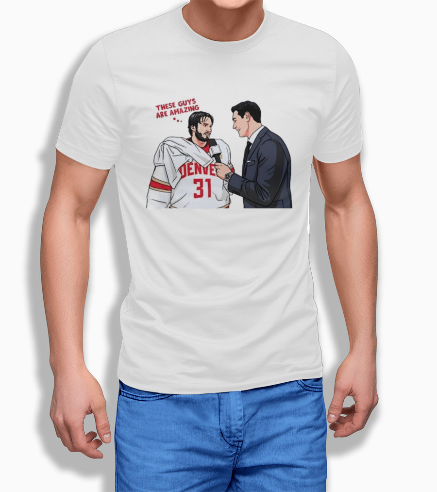 Johnny Hicks Interview Denver 31 Hockey Amazing T-Shirt