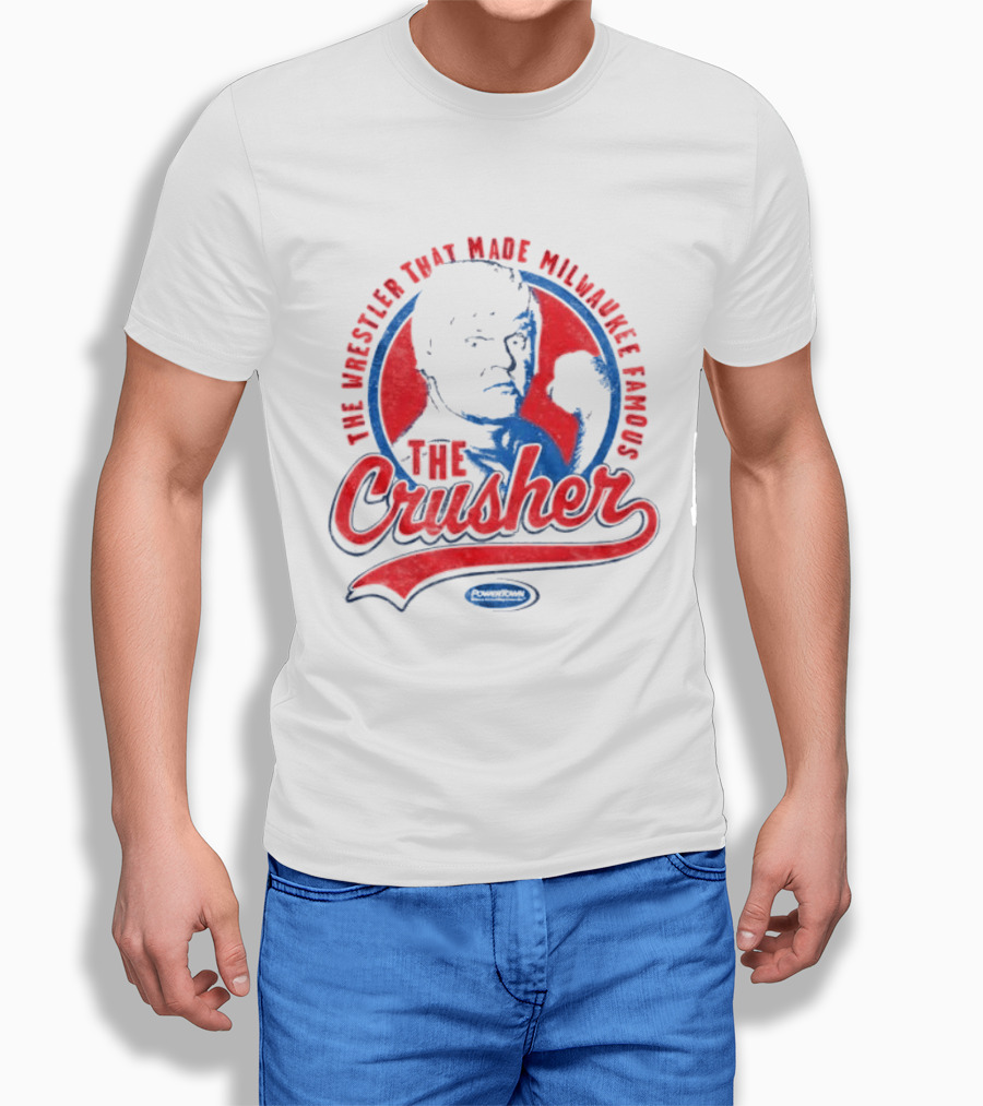 The Crusher The Wrestler That Made Milwaukee Famous T-Shirt