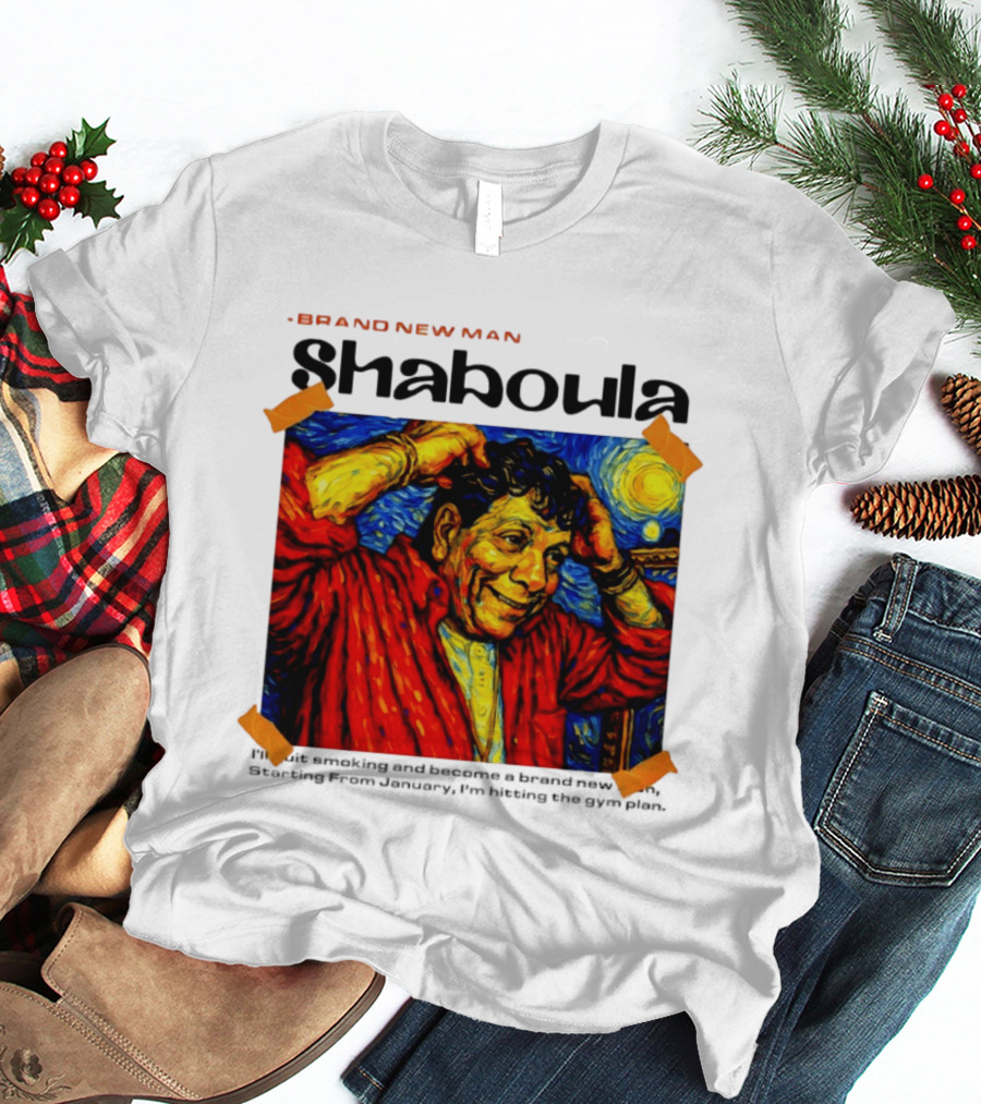 Van Gogh Style Shaboula Brand New Man T-Shirt