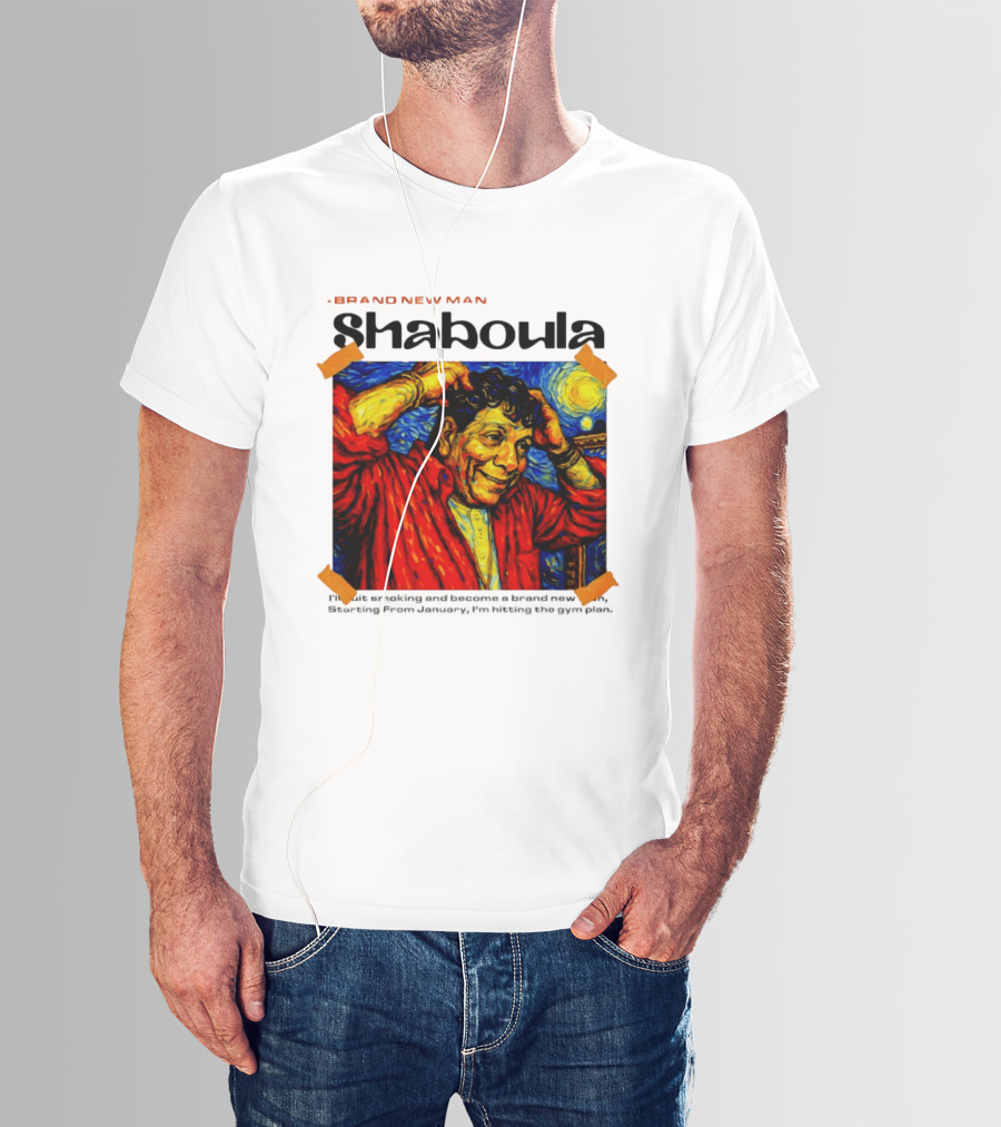 Van Gogh Style Shaboula Brand New Man T-Shirt