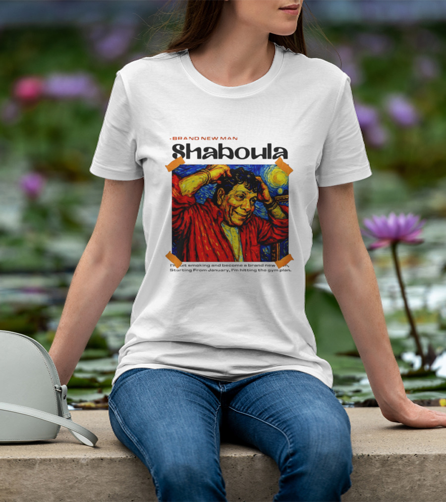 Van Gogh Style Shaboula Brand New Man T-Shirt