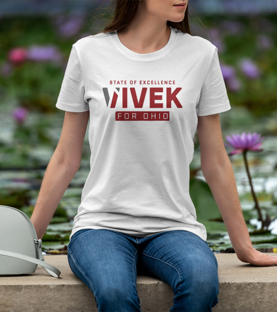 State Of Excellence Vivek For Ohio Garment Dyed T-Shirt