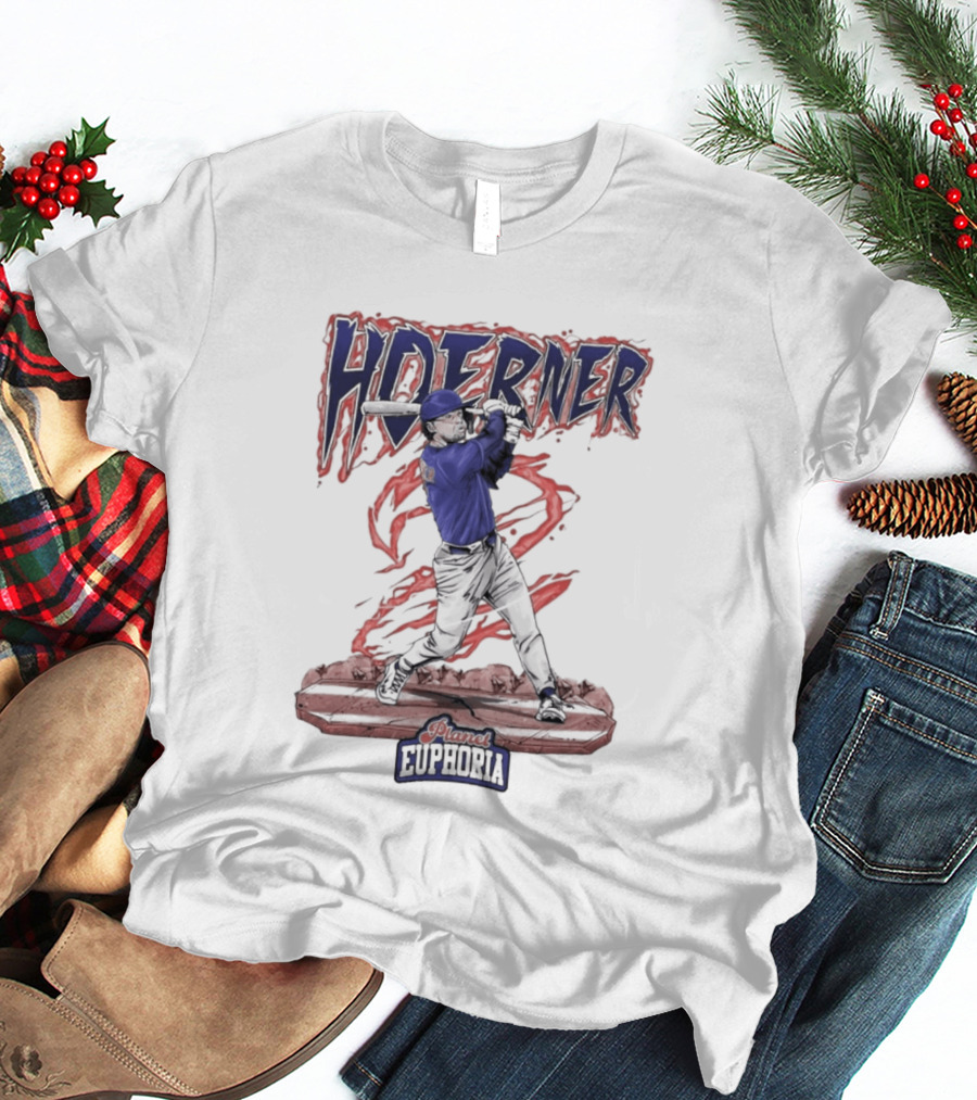 Hoerner The Blue Blaze Euphoria Baseball Player T-Shirt